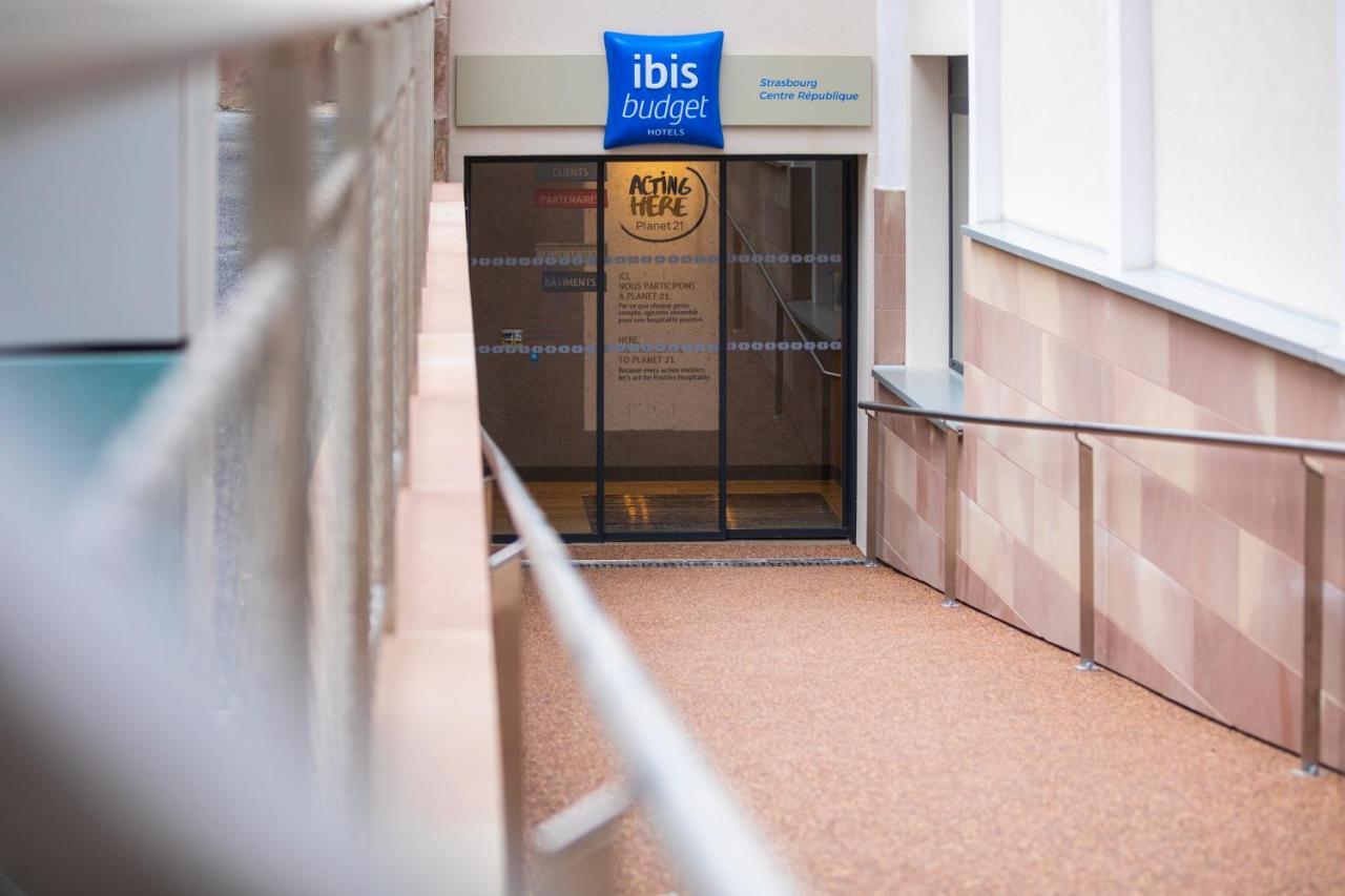 Ibis Budget Strasbourg Centre Republique Esterno foto